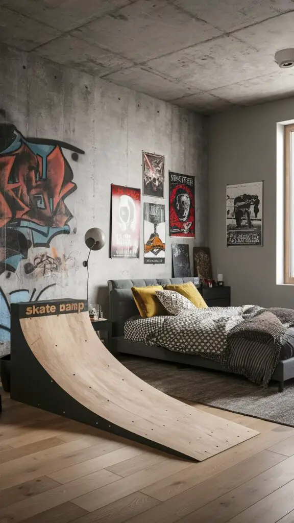 20 Skater Room Ideas for the Ultimate Skateboarder Haven - ROOM RHYTHM ...